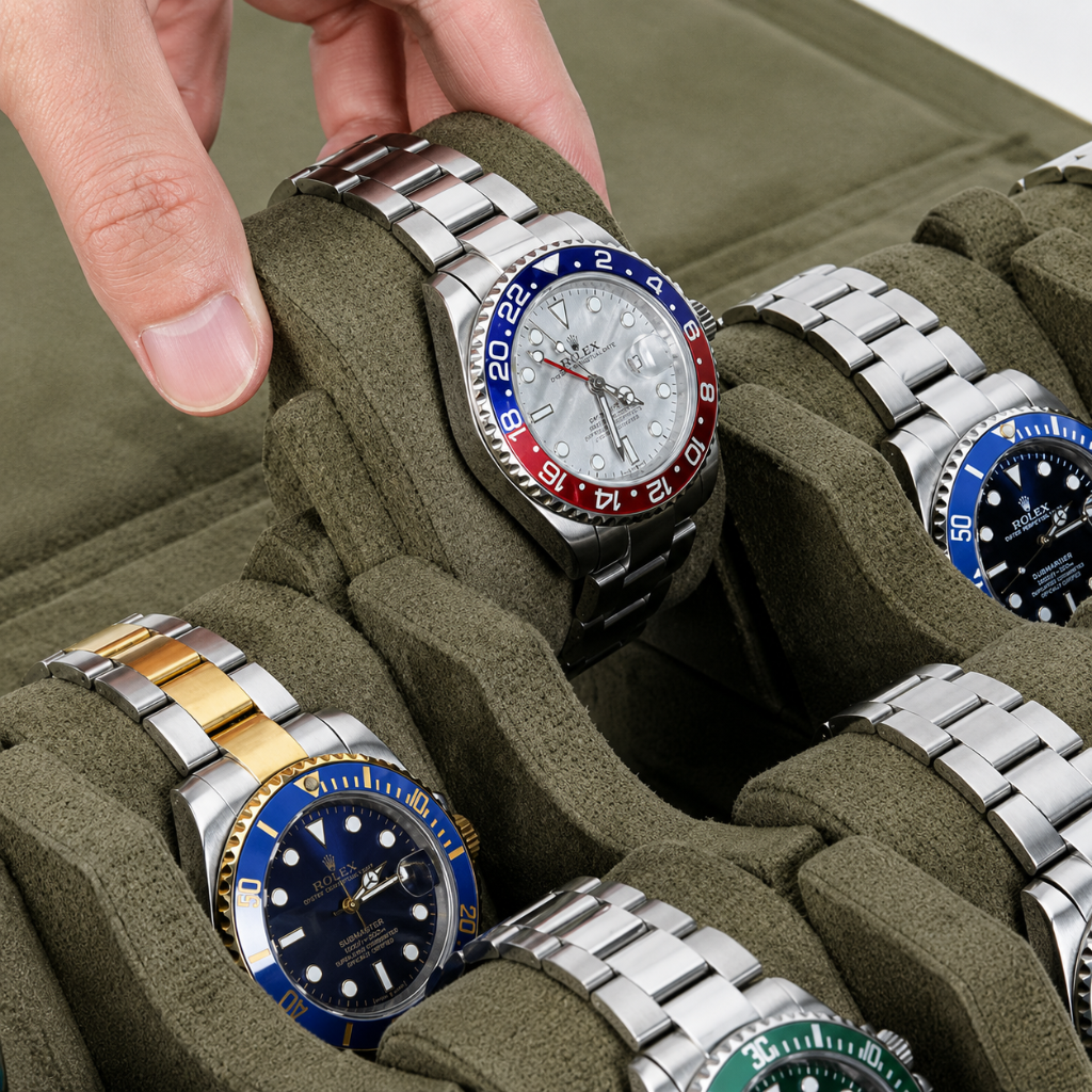 Uhrenbox für 12 Uhren