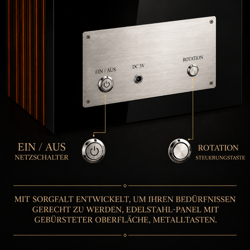 Automatischer Uhrenbeweger für 12 Uhren