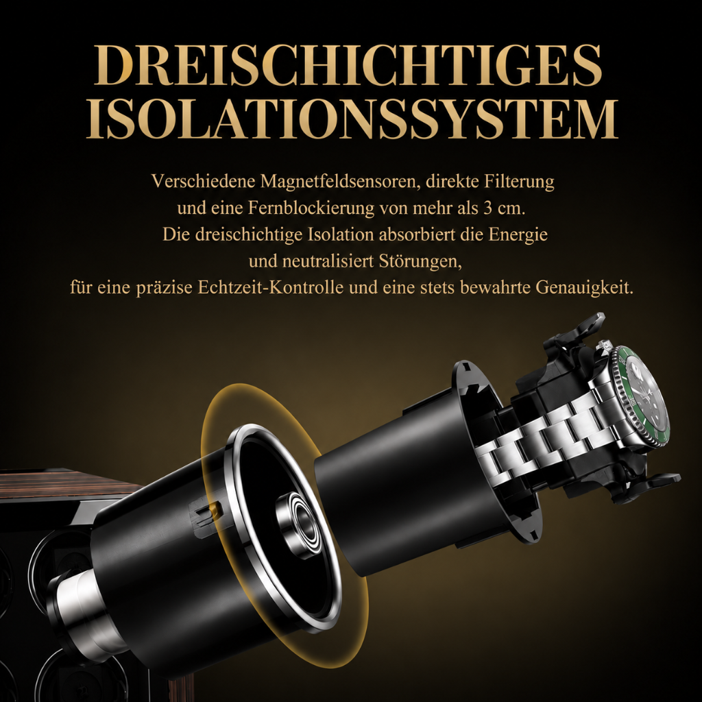 Automatischer Uhrenbeweger für 12 Uhren