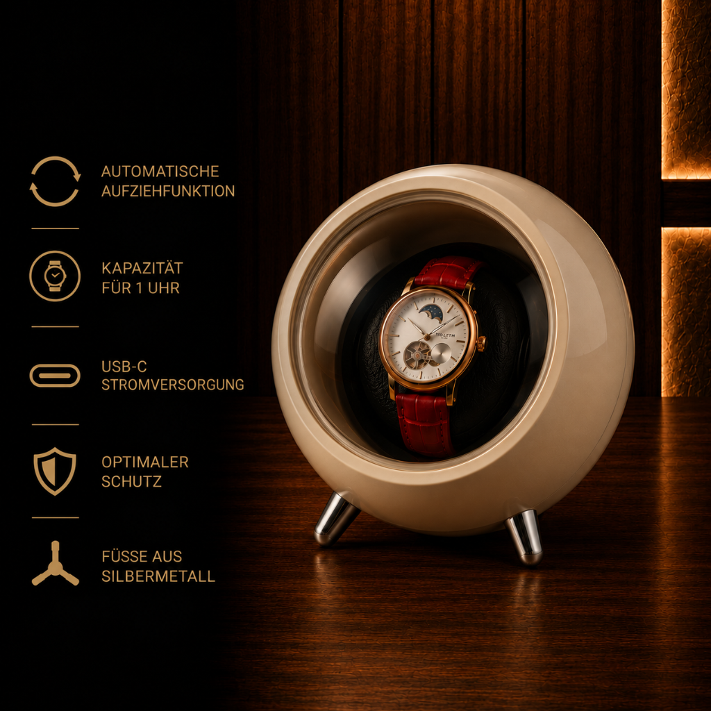 Automatischer Uhrenbeweger für eine Uhr