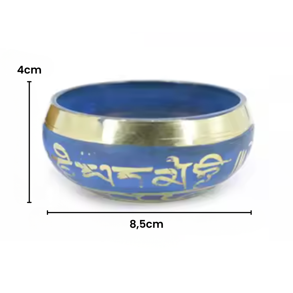 Bol tibétain taille bleu