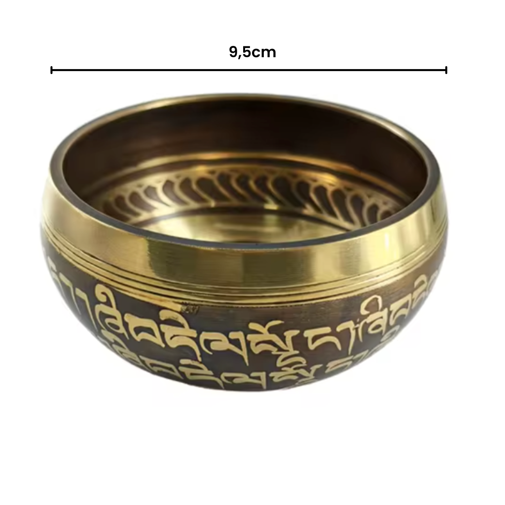 Bol tibétain taille cuivre accessoires